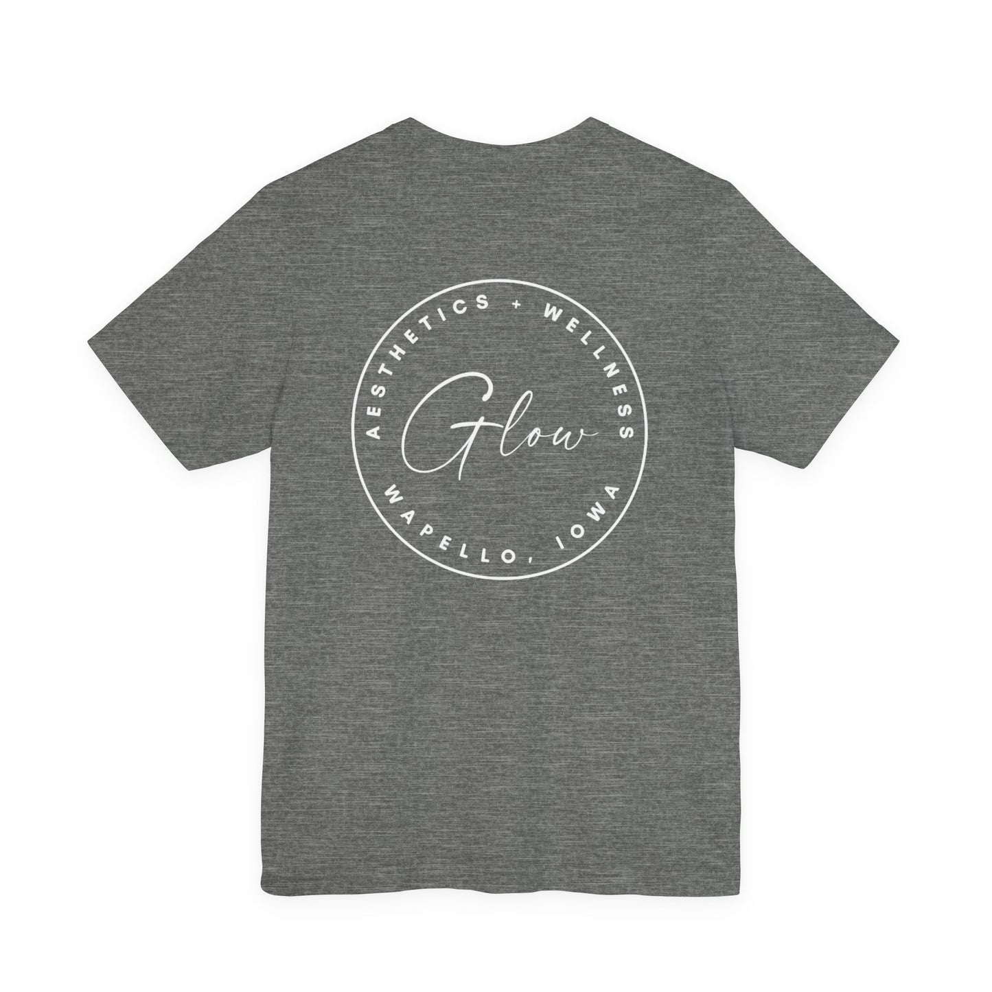 Glow Circle Logo FRONT/BACK | Bella Canvas
