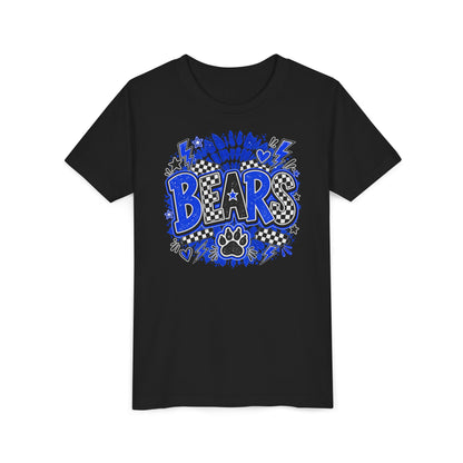 Danville Bears | Bears Burst | Youth Tee | Bella Canvas