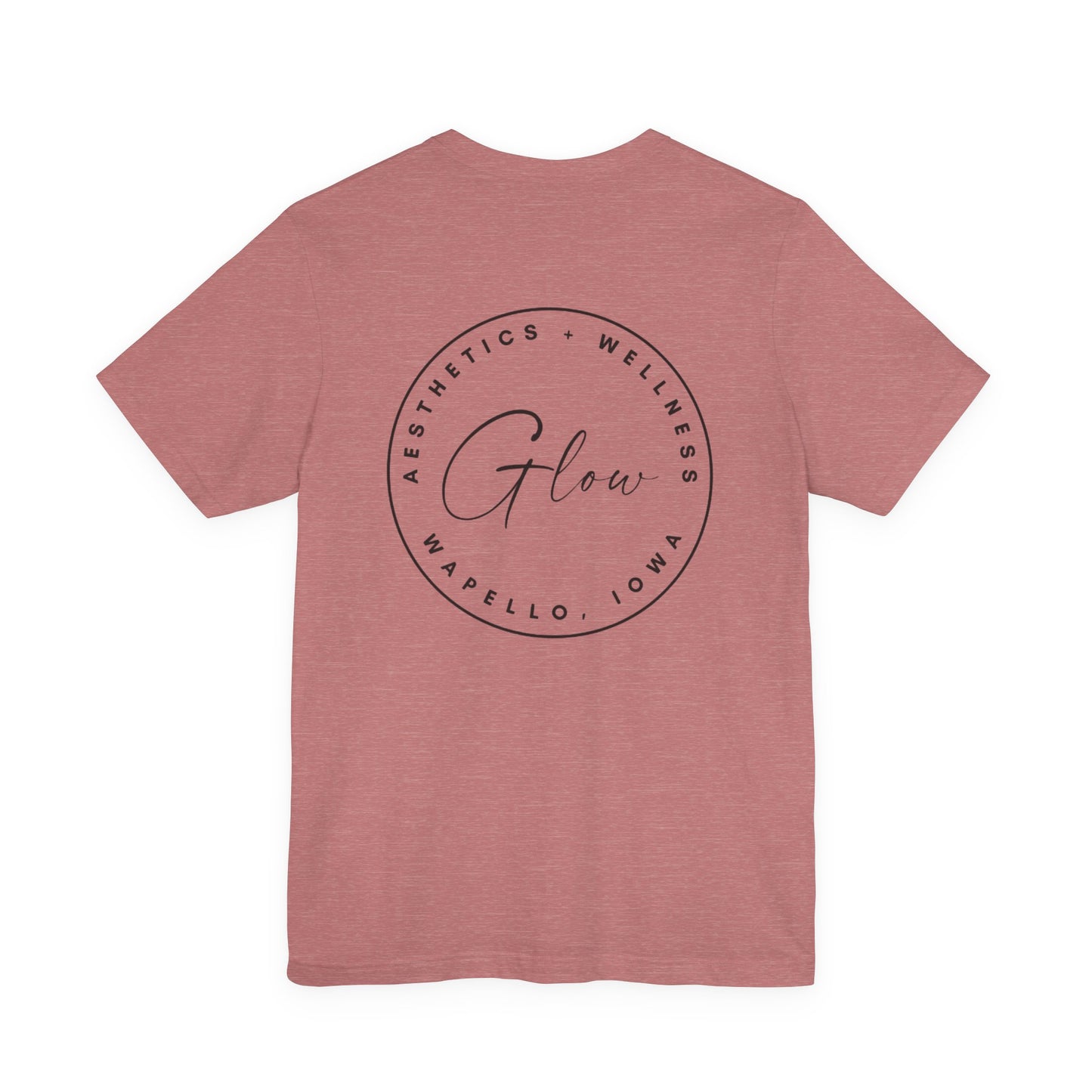 Glow Circle Logo FRONT/BACK | Bella Canvas