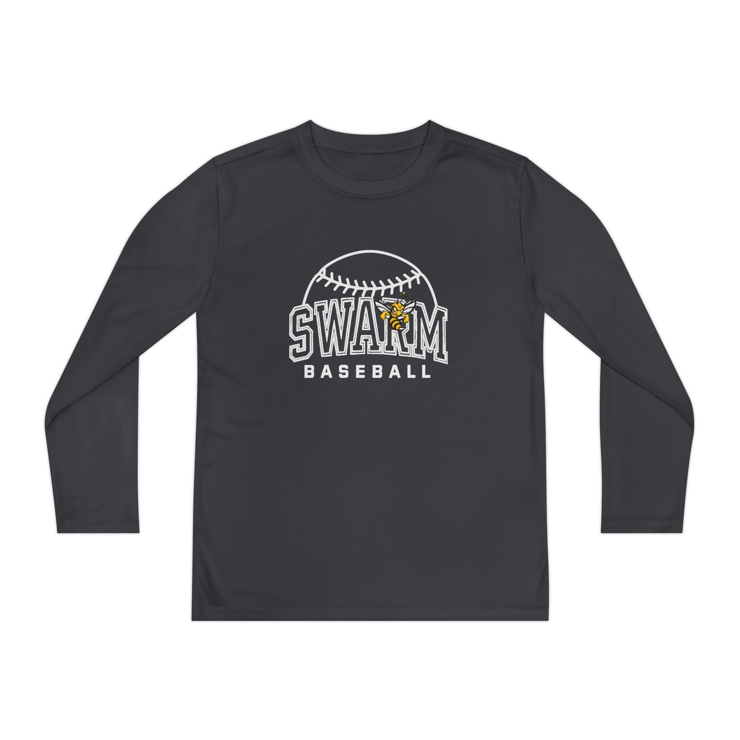 Swarm "⚾️" YOUTH Baseball Long Sleeve Tee | SPORTS-TEK