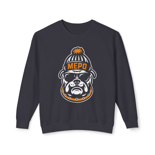 Bulldog Shades & Beanie Crewneck | Lightweight Comfort Colors