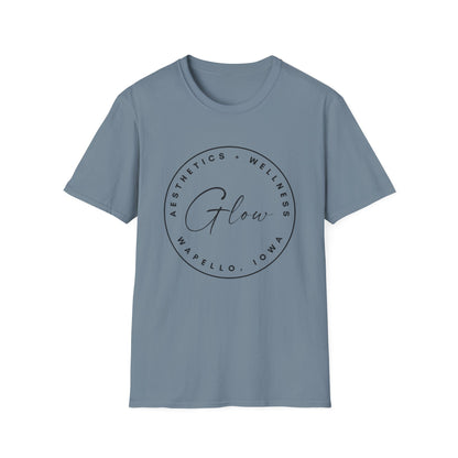 Glow Circle Logo FRONT T-Shirt | Gildan Soft-Style