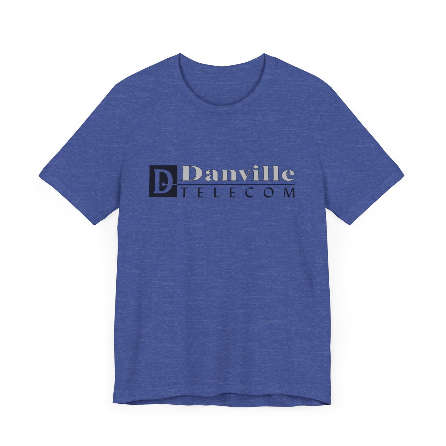 Danville Telecom Bella Canvas Tee: Black Logo