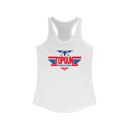 Top Gun S&S Women's Racerback Tank | Next Level