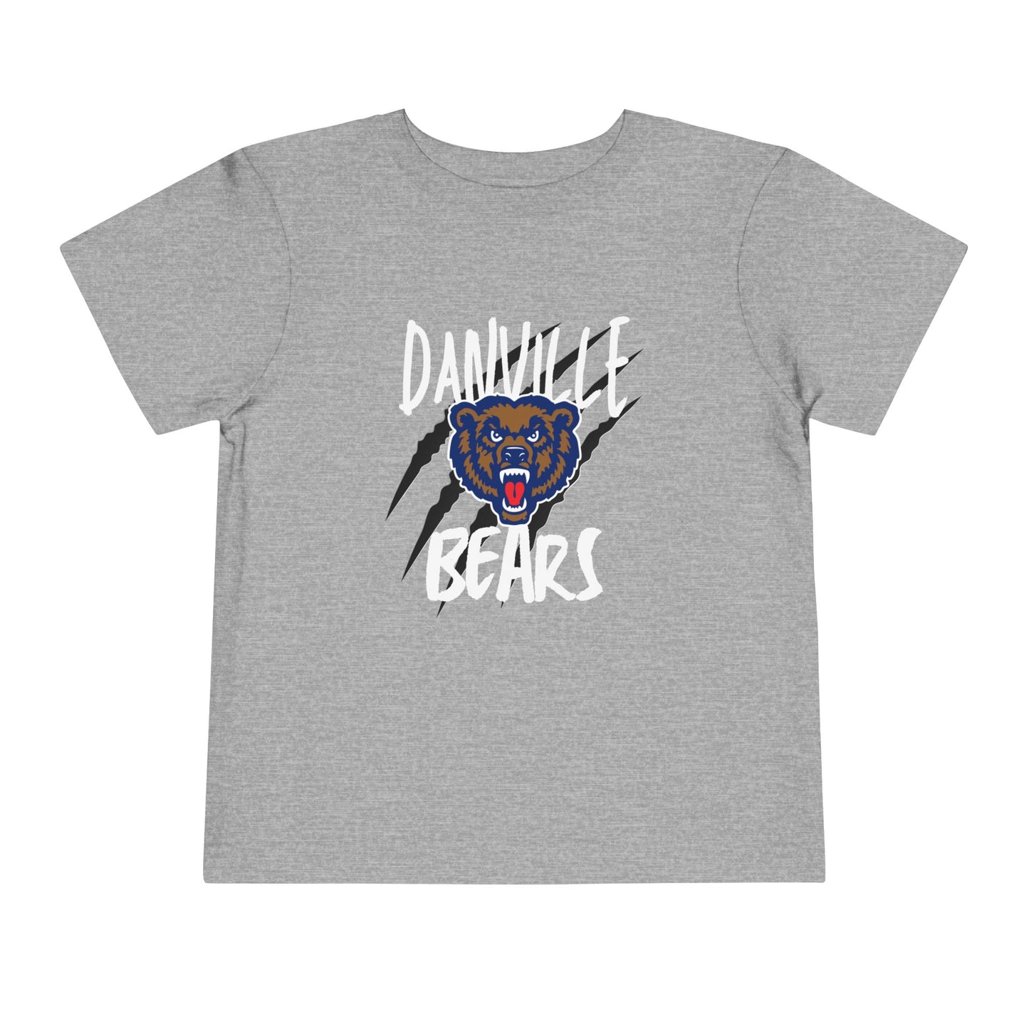 Danville Bears | Bear Claw | Toddler Tee | Bella Canvas