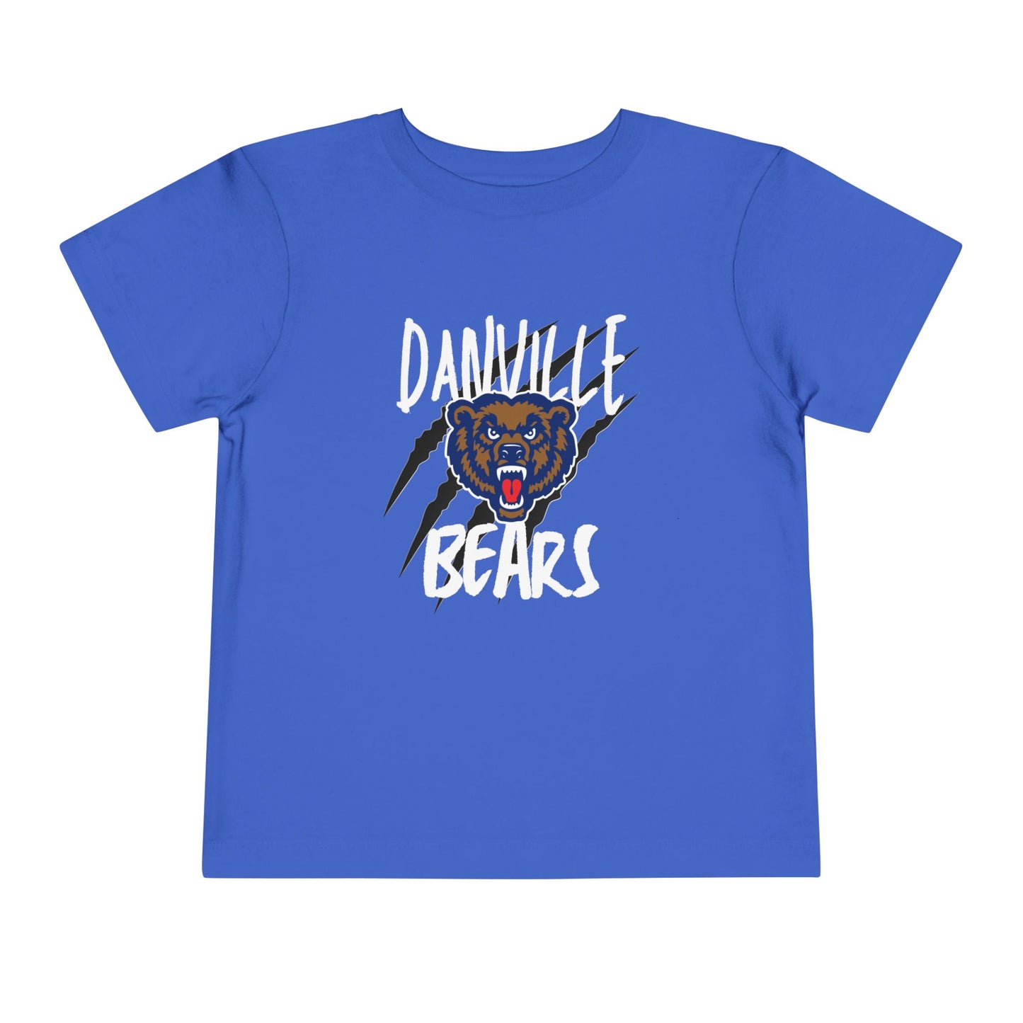 Danville Bears | Bear Claw | Toddler Tee | Bella Canvas