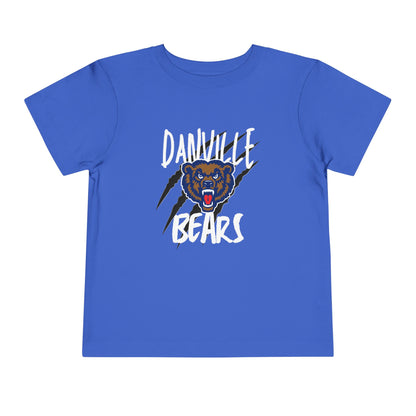Danville Bears | Bear Claw | Toddler Tee | Bella Canvas