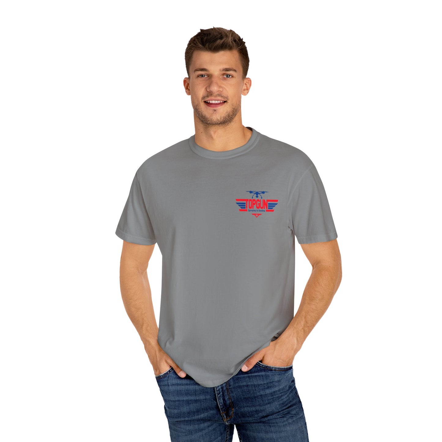 Top Gun S&S Garment Dyed T-shirt -JUNE TOP SELLER