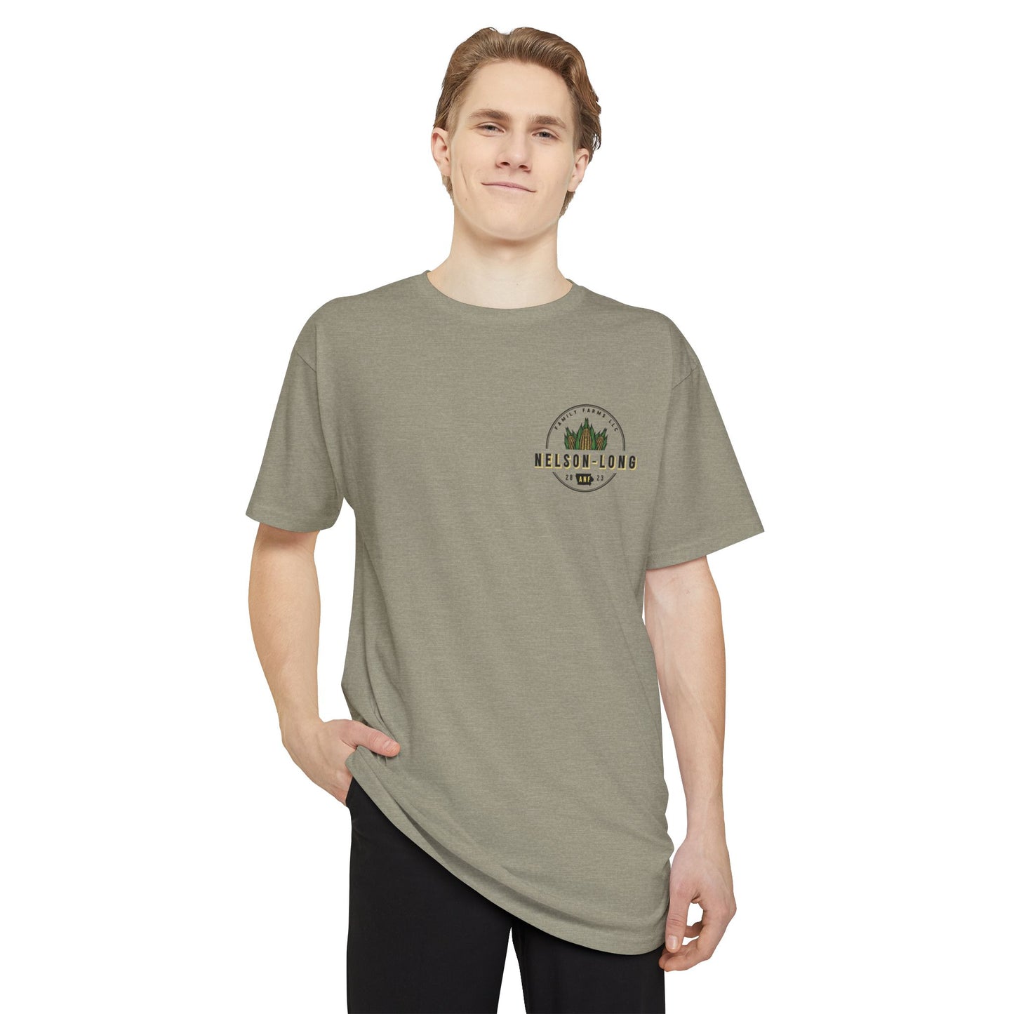 Nelson- Long Family Farms Tall Tee | Bella Canvas