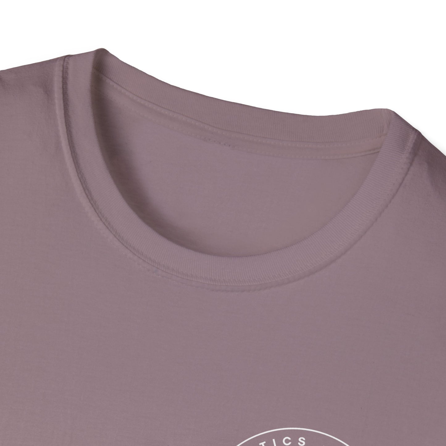 Glow Circle Logo FRONT/BACK T-Shirt | Gildan Soft-Style