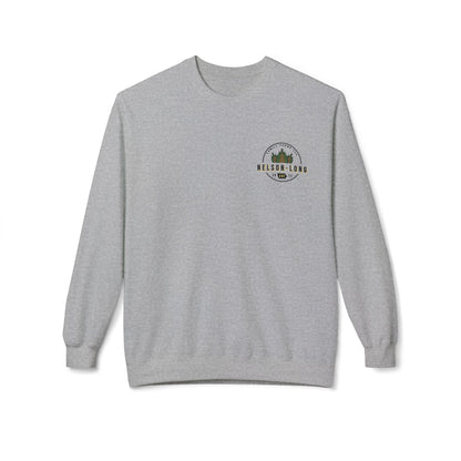 Nelson-Long FRONT/BACK Crewneck | Gildan Softstyle
