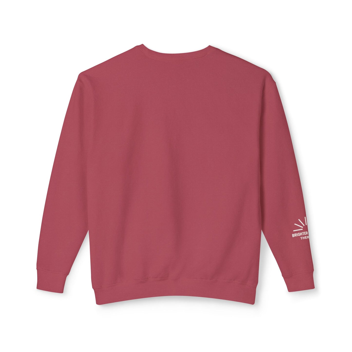 Brighter Balance Unisex Lightweight Crewneck| Sleeve Design | Comfort Colors