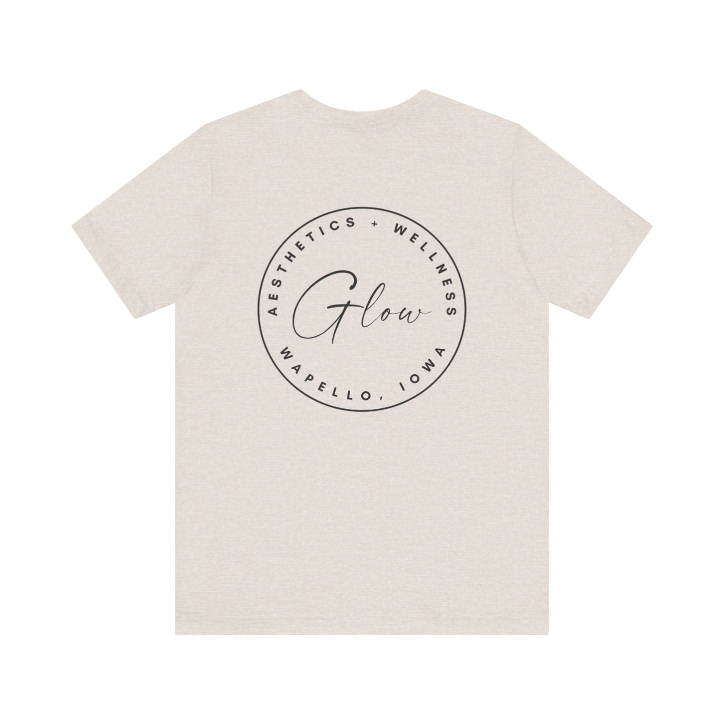 Glow Circle Logo FRONT/BACK | Bella Canvas