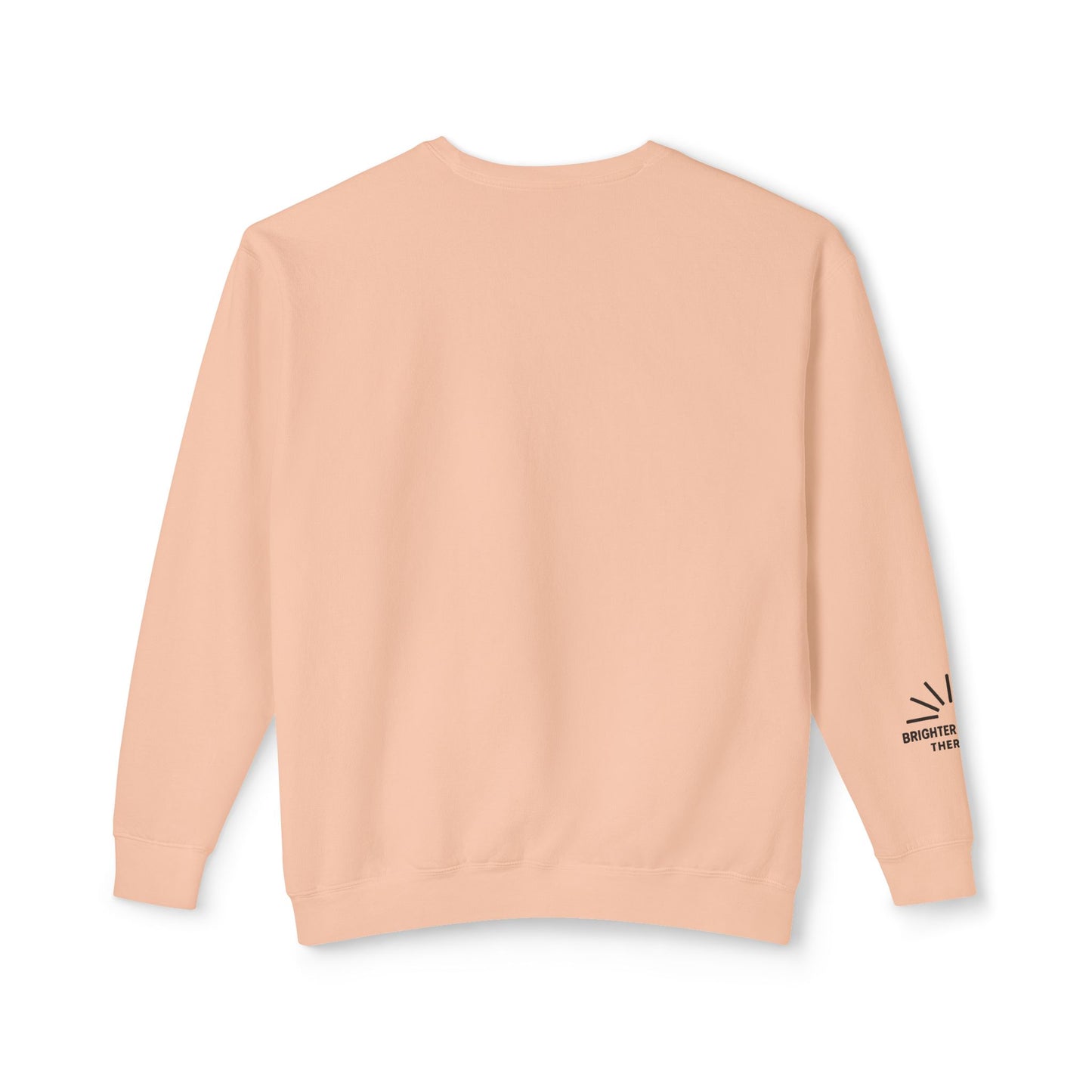 Brighter Balance Unisex Lightweight Crewneck| Sleeve Design | Comfort Colors
