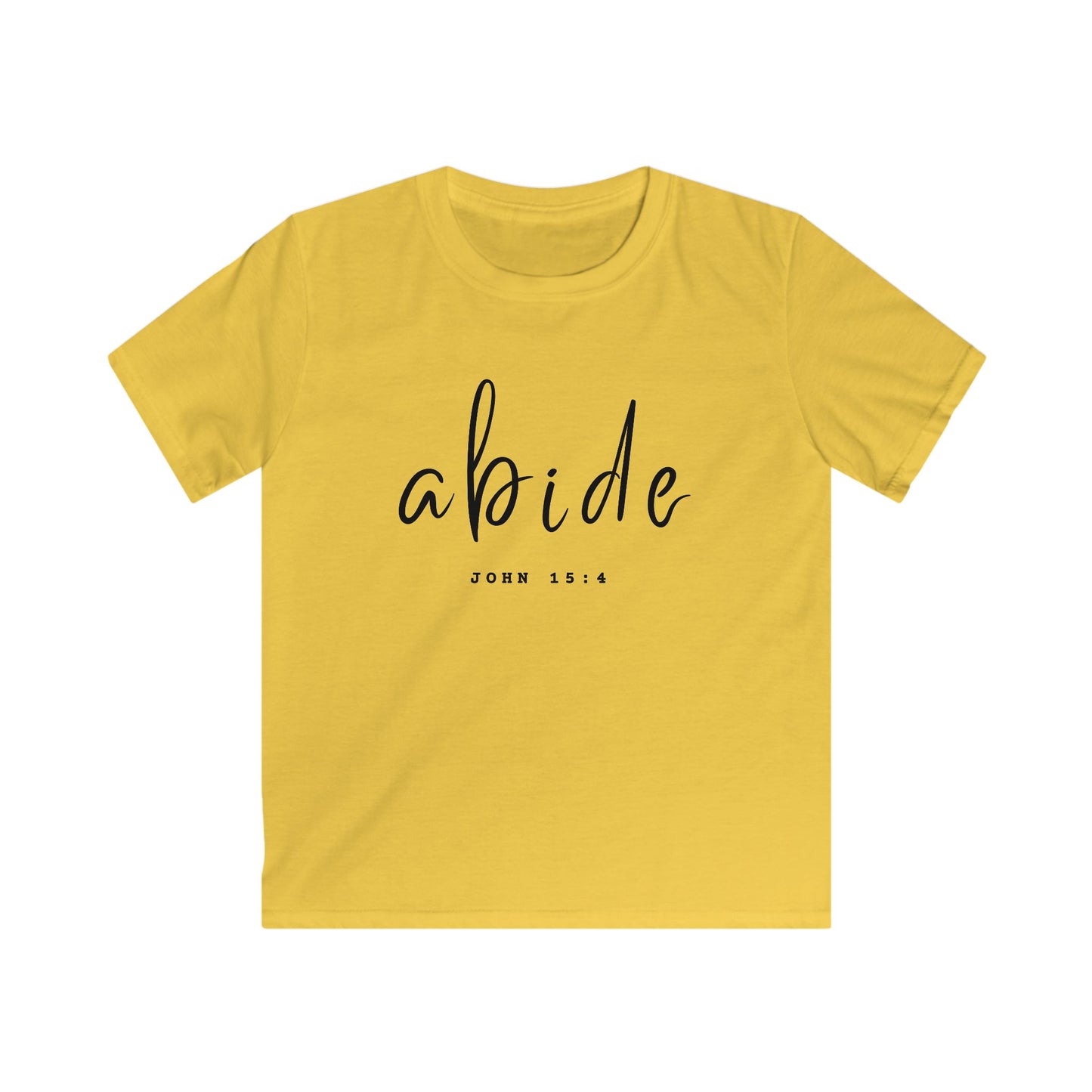 Abide John 15:4 YOUTH Tee | Gildan