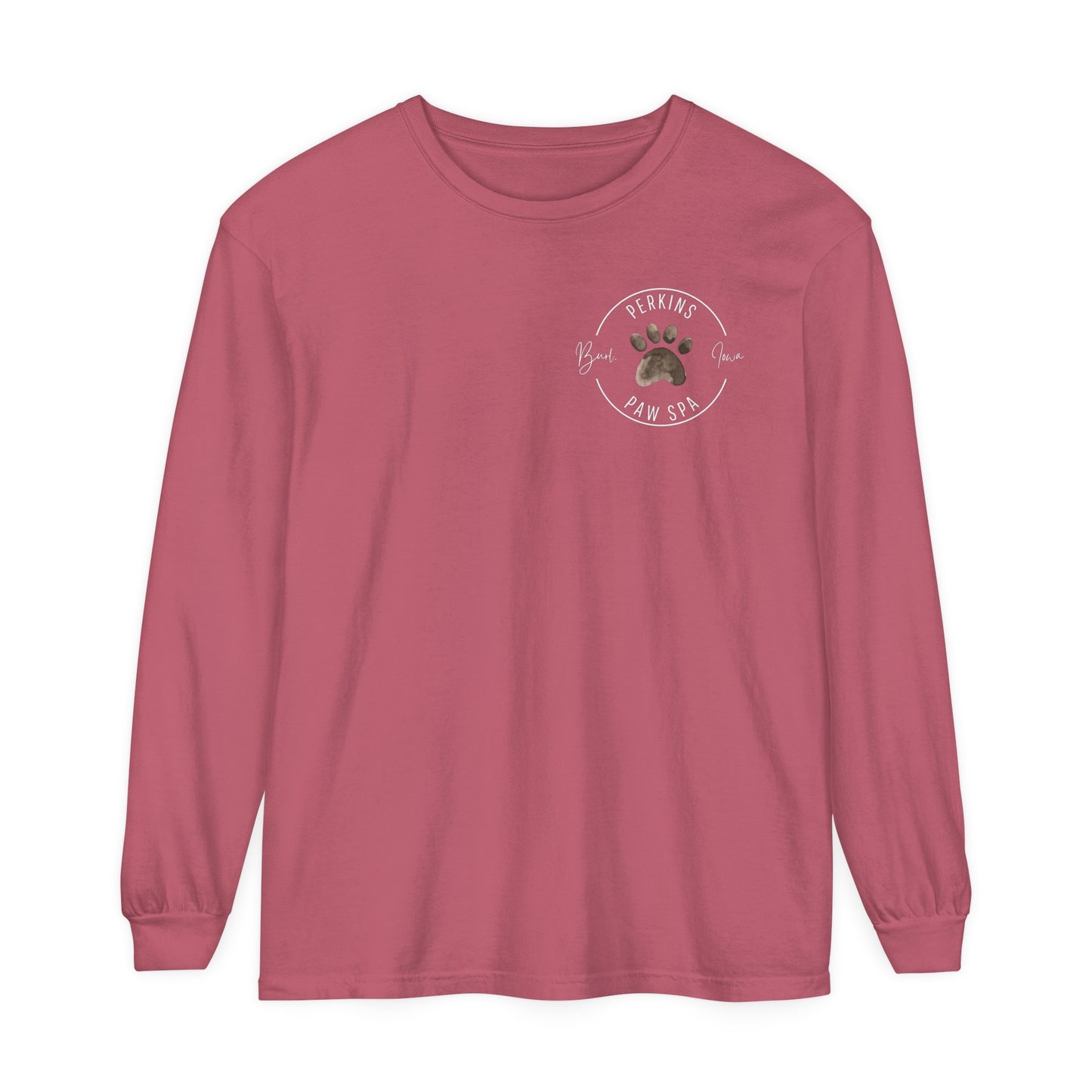 Perkins Paw Spa Long Sleeve Front/Back (2)