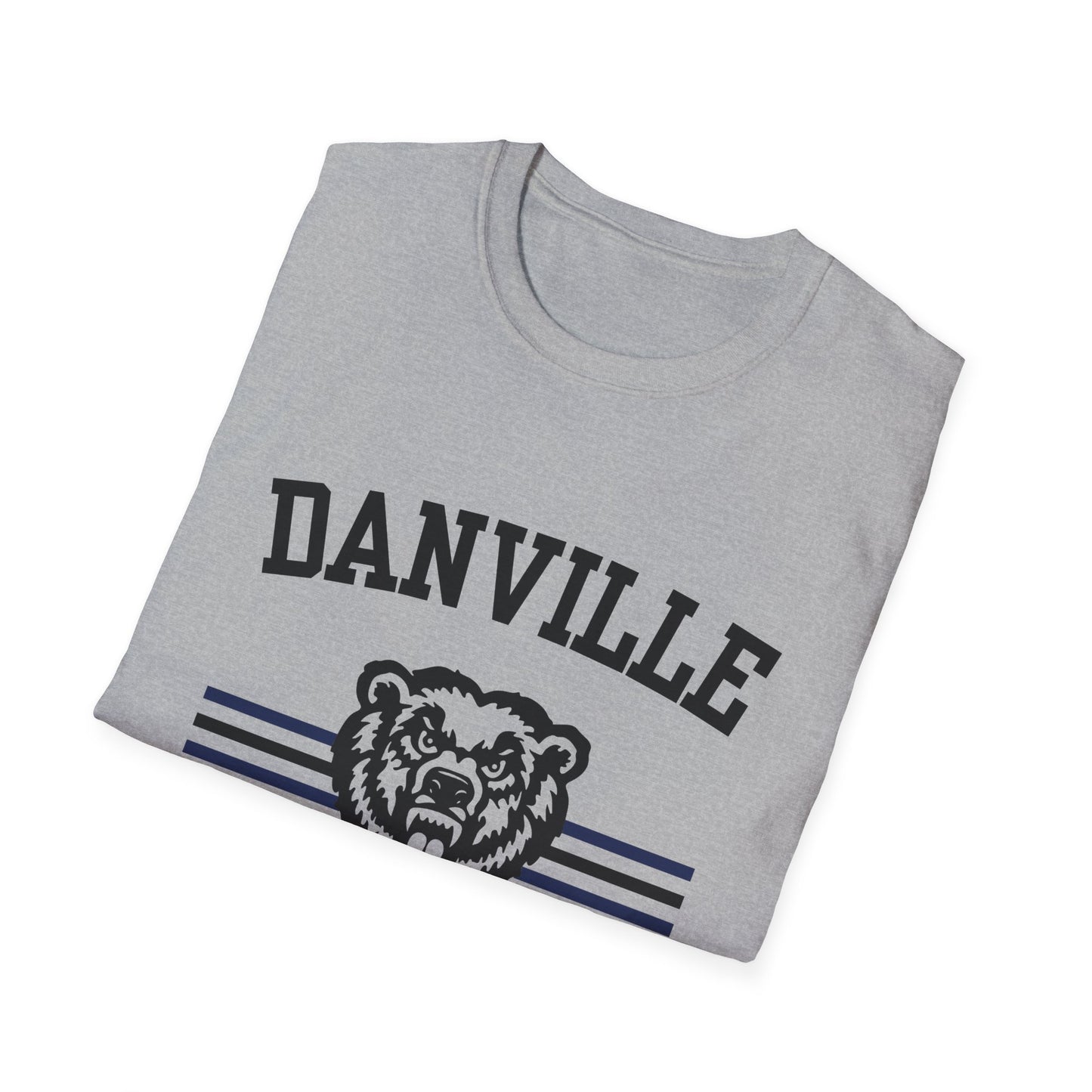 Danville Bears Stripe T-Shirt | GILDAN SOFTSTLYE