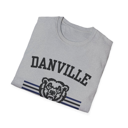 Danville Bears Stripe T-Shirt | GILDAN SOFTSTLYE