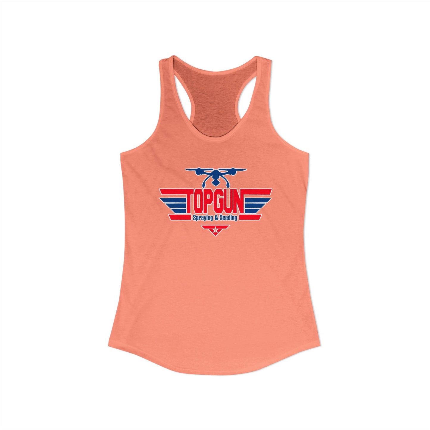 Top Gun S&S Women's Racerback Tank | Next Level