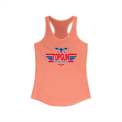 Top Gun S&S Women's Racerback Tank | Next Level