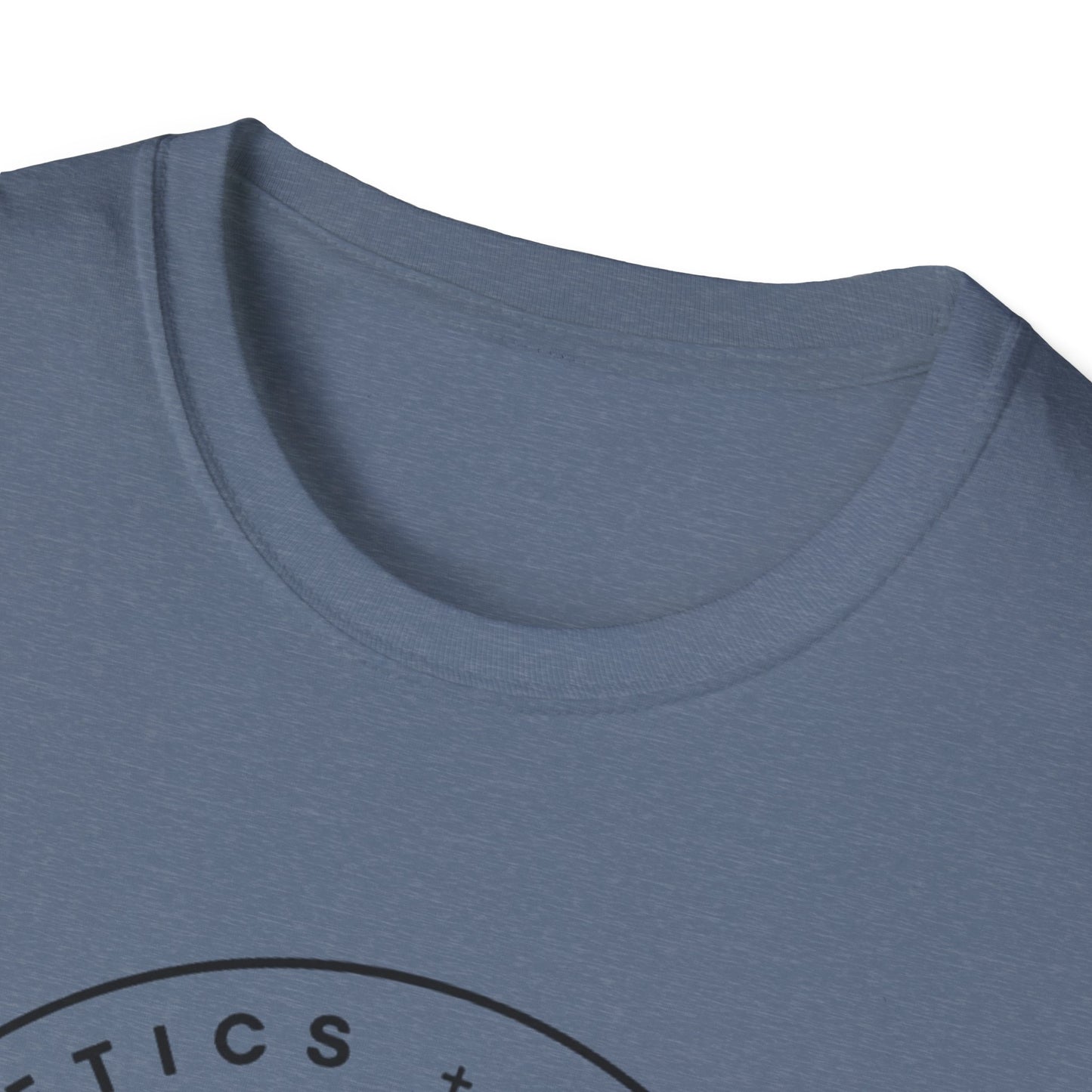 Glow Circle Logo FRONT T-Shirt | Gildan Soft-Style