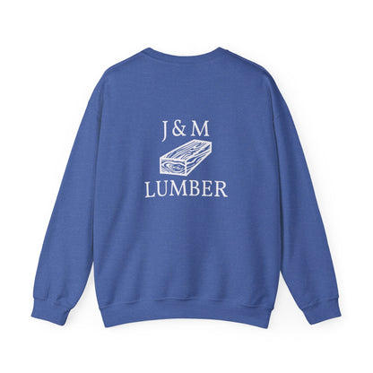 J&M Lumber Crewneck Sweatshirt - SEPT TOP SELLER