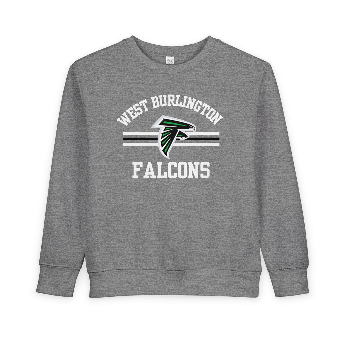 WB Falcons | Falcon Stripe | Toddler Crewneck | Rabbit Skins