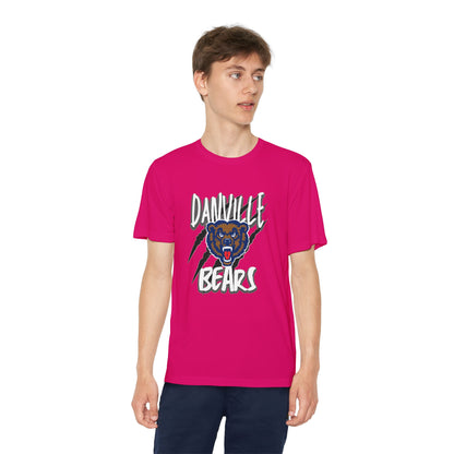 Danville Bears | Bear Claw | Youth Tee | Sportstek
