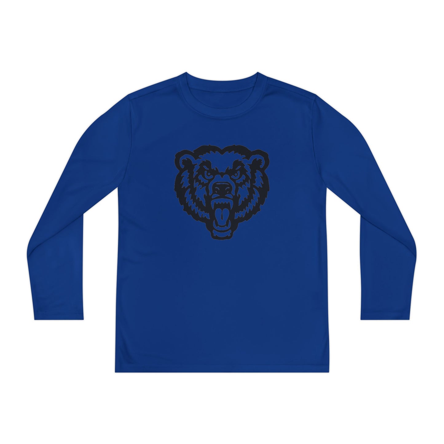 Bear Mascot YOUTH Long Sleeve | Sports Tek | IN STOCK