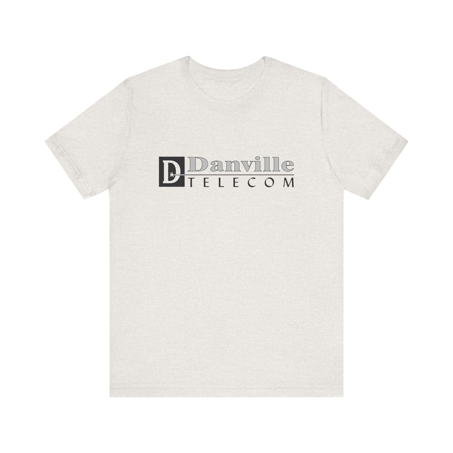 Danville Telecom Bella Canvas Tee: Black Logo