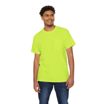 Danville Telecom ImOn Company Pocket Tee | Gildan Heavy Cotton