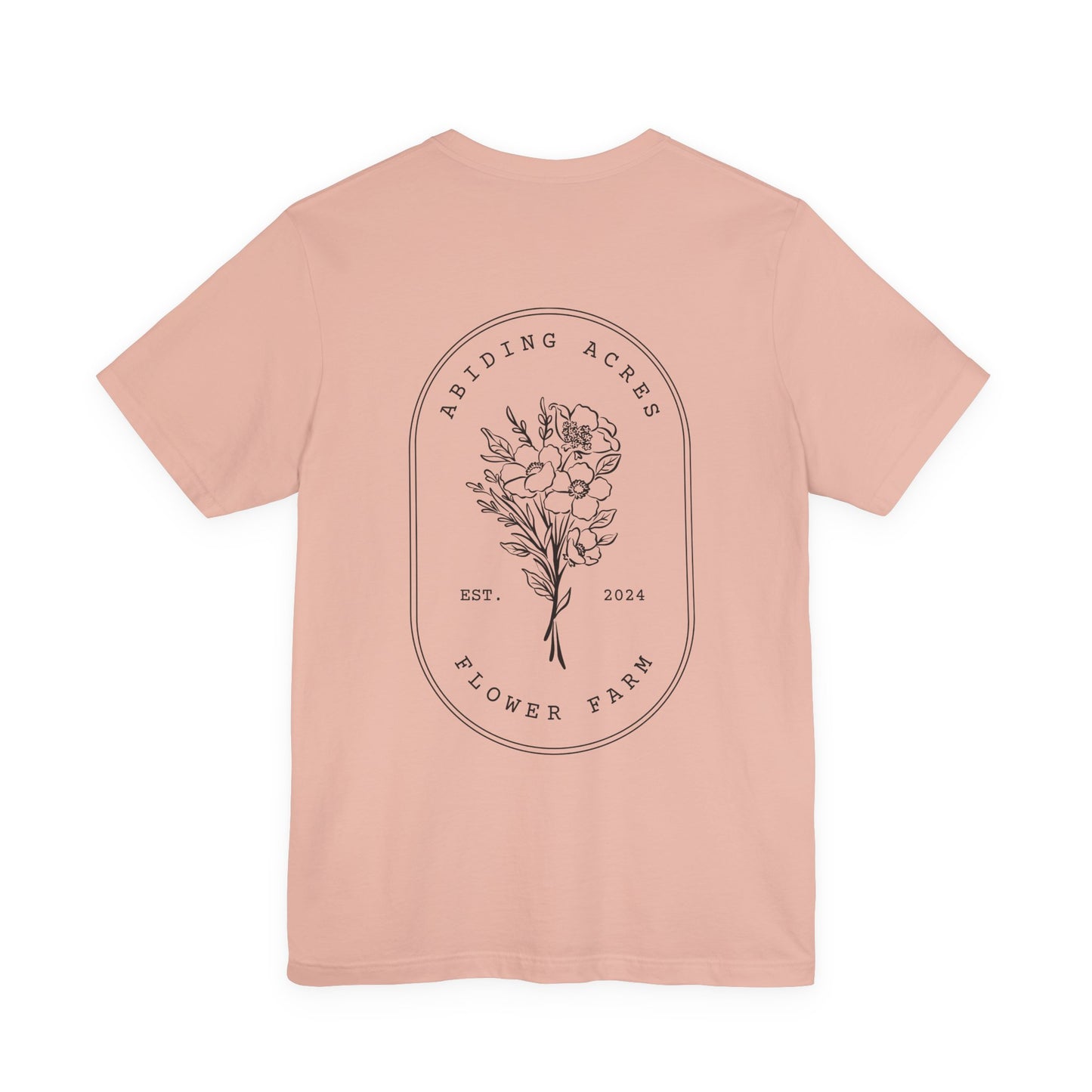 Abide JOHN 15:4 ADULT Tee | Bella Canvas