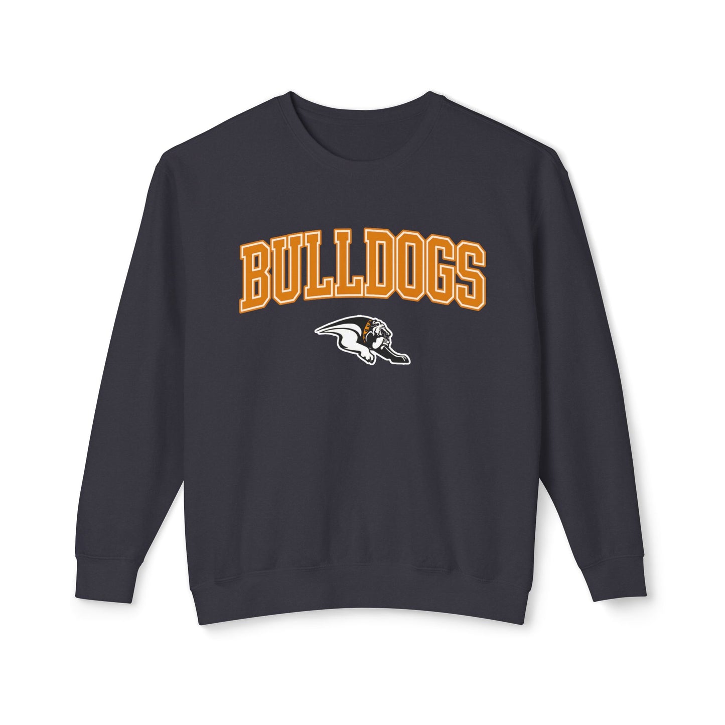 Bulldogs Arch Logo Crewneck | Lightweight Comfort Colors