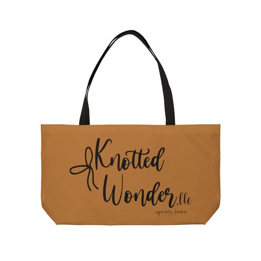 Knotted Wonder Weekender Tote Bag