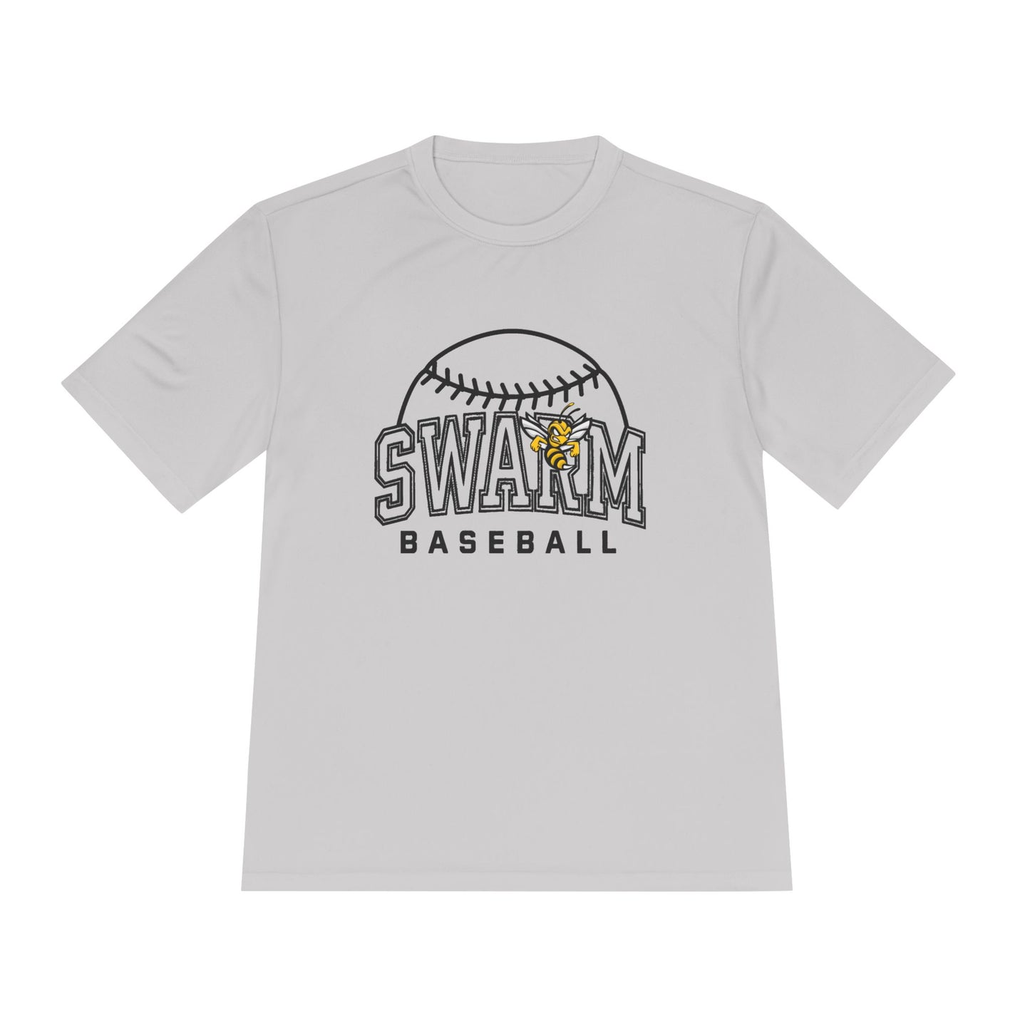 Swarm "⚾️" ADULT Baseball Moisture-Wicking Tee | Sportstek