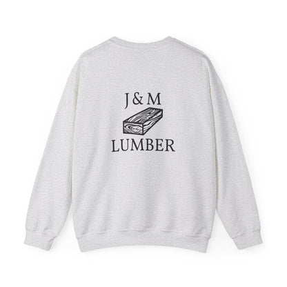 J&M Lumber Crewneck Sweatshirt - SEPT TOP SELLER