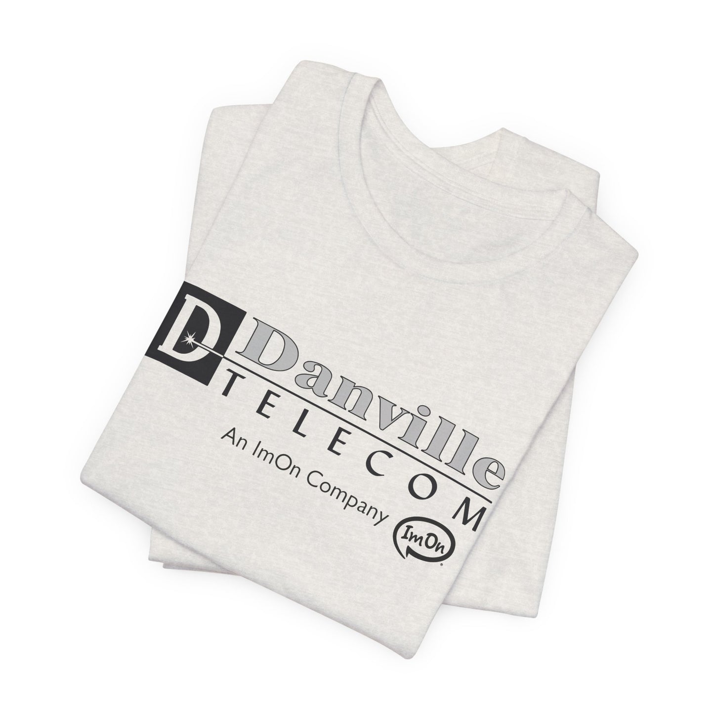 Danville Telecom ImOn Company | Black Logo | Bella Canvas