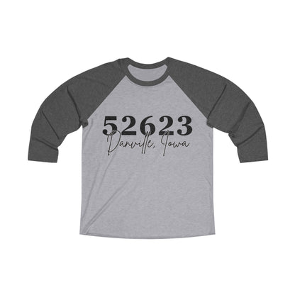 52623 Tri-Blend 3\4 Raglan Tee