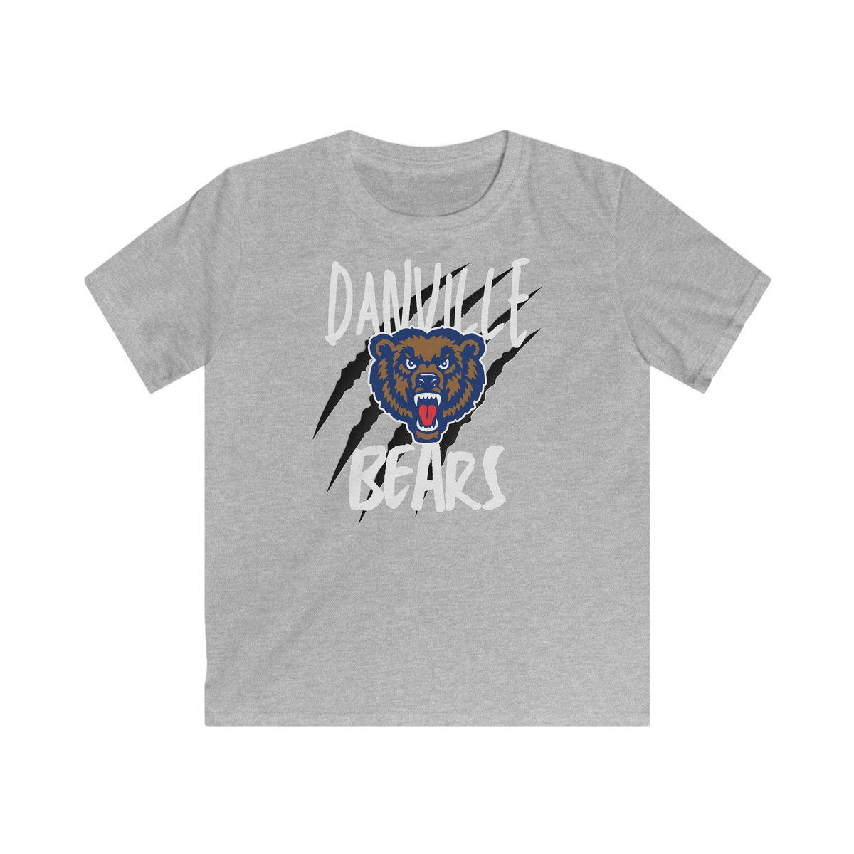 Danville Bears | Bear Claw | Youth Tee | Gildan Softstyle