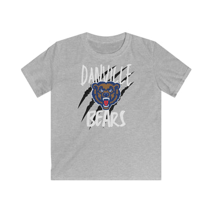 Danville Bears | Bear Claw | Youth Tee | Gildan Softstyle