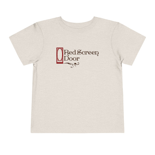 Red Screen Door Toddler Tee