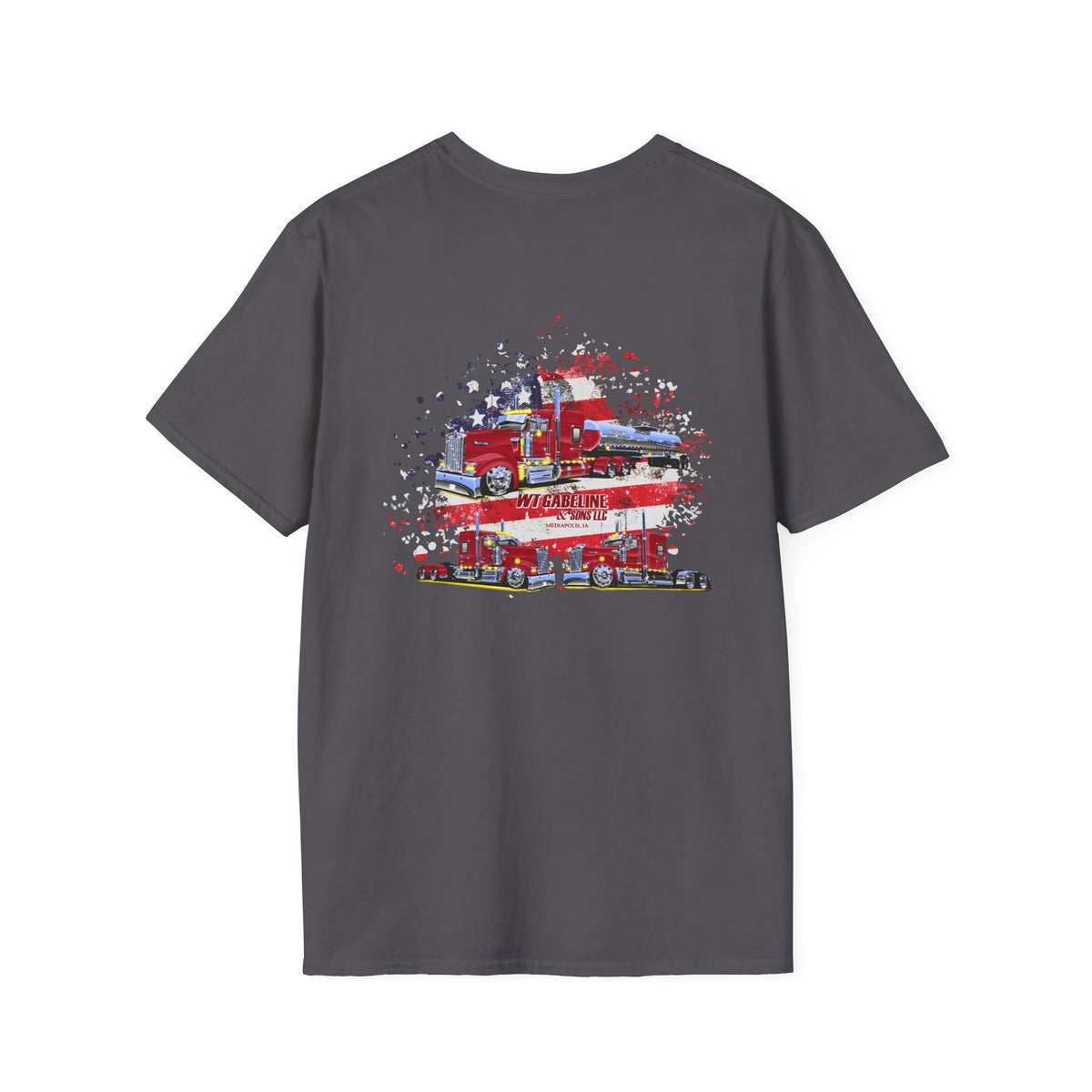 WT Gabeline Trucking Tee  #185, 189, 195 | Gildan Softstyle