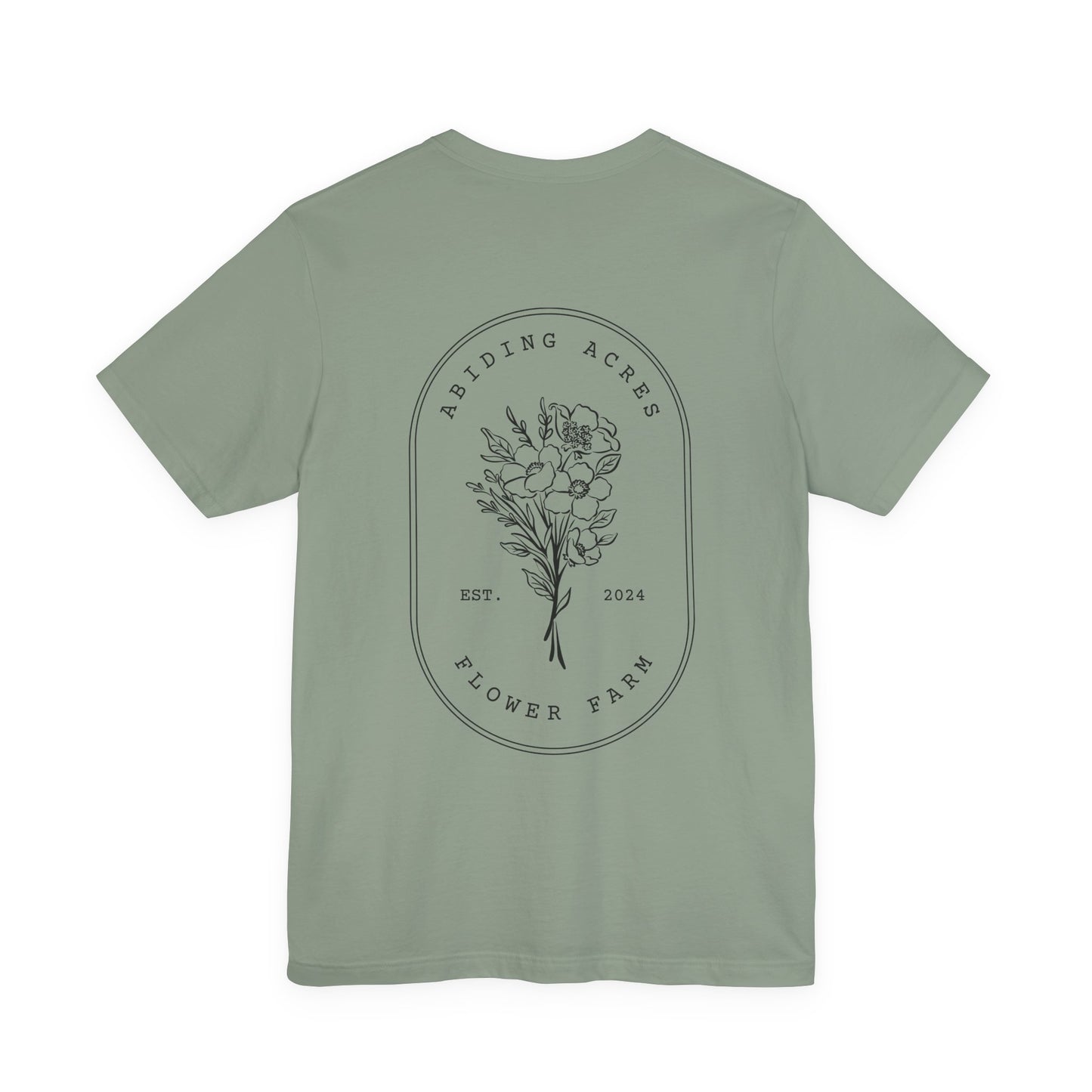 Abide JOHN 15:4 ADULT Tee | Bella Canvas