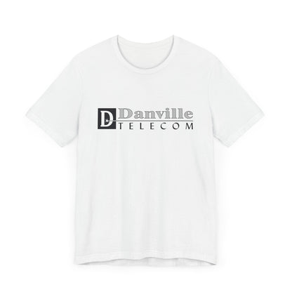 Danville Telecom Bella Canvas Tee: Black Logo