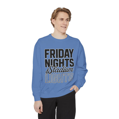 Friday Nights & Stadium Lights Sweatshirt | Comfort Colors