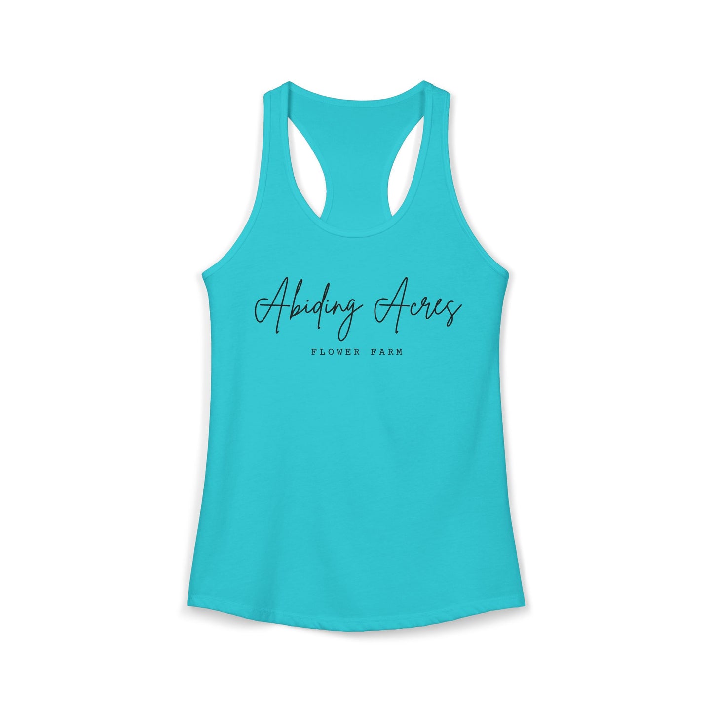 Abiding Acres FF ADULT Racerback Tank | Next Level