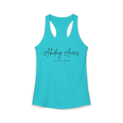 Abiding Acres FF ADULT Racerback Tank | Next Level