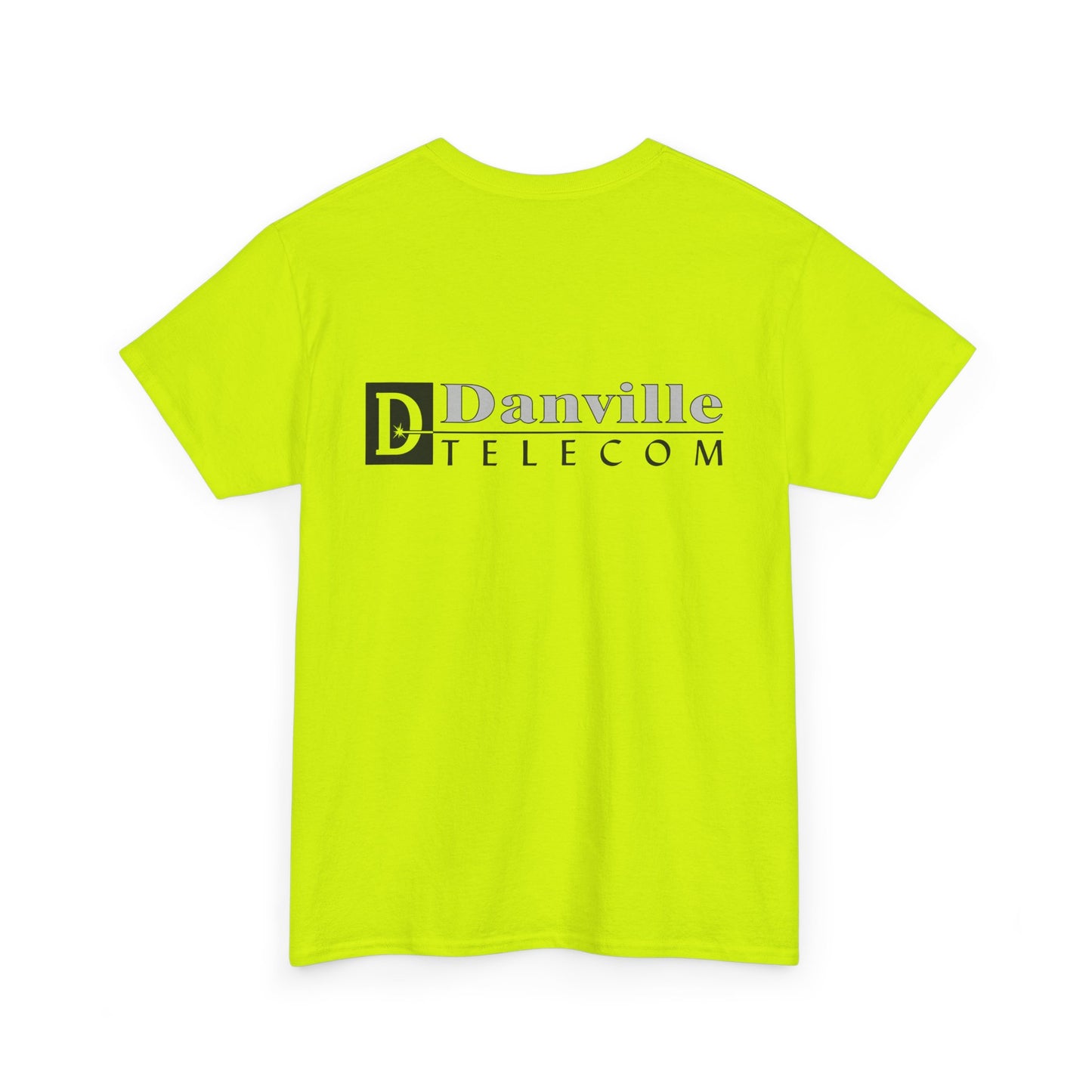 Danville Telecom Gildan Tee: Black Logo - OCT TOP SELLER