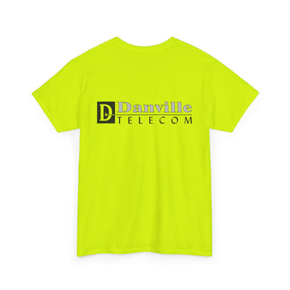 Danville Telecom Gildan Tee: Black Logo - OCT TOP SELLER