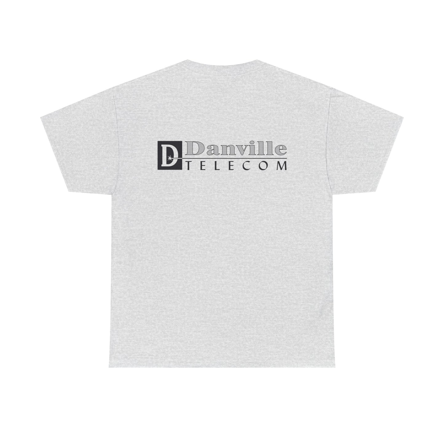 Danville Telecom Gildan Tee: Black Logo - OCT TOP SELLER